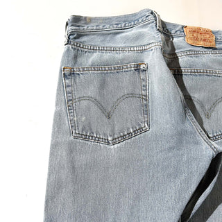 00's Levi's 501 ペンキ ボロ ダメージ デニム パンツ