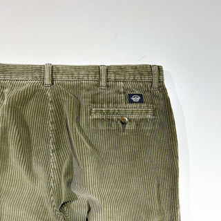 90's DOCKERS オリーブ 2タック コーデュロイ パンツ