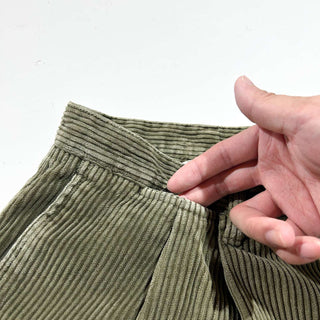 90's DOCKERS オリーブ 2タック コーデュロイ パンツ