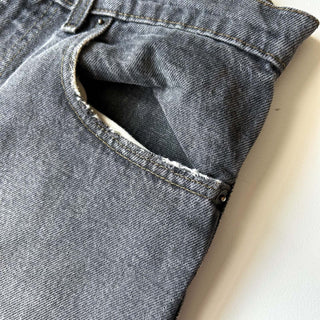 80's～ "made in USA" Levi's 505-0259 "先染め" ブラック デニム パンツ