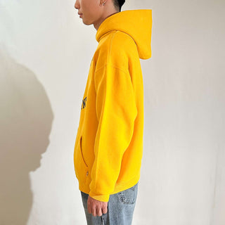 90's "made in USA" Russell マスタード カレッジ スウェット パーカ