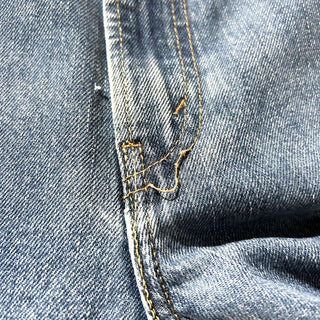 00's LEVI'S 505 "REGULAR FIT irregular" ストレート デニム パンツ(34×32)