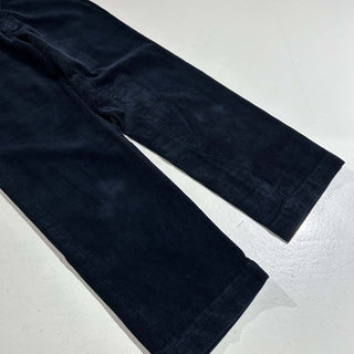 90's～ OLD RALPH LAUREN "PRESTON PANT" ダークネイビー コーデュロイ パンツ