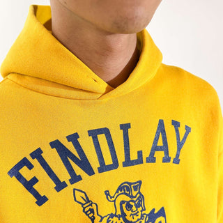 90's "made in USA" Russell マスタード カレッジ スウェット パーカ