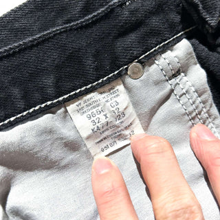 ～00's Wrangler "PREMIUM QUALITY" ストレート ブラック デニム パンツ