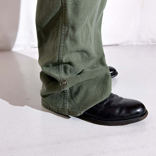 80's U.S.ARMY コットンサテン ユーティリティ オールインワン (LARGE)