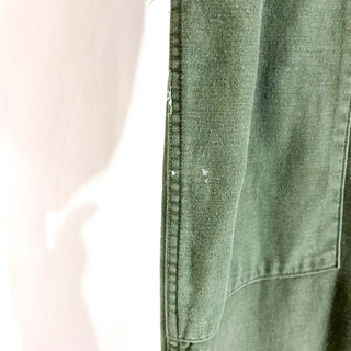 80's U.S.ARMY コットンサテン ユーティリティ オールインワン (LARGE)