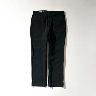 90's～ OLD RALPH LAUREN "PROSPECT PANT" ブラック チノ パンツ