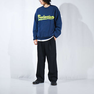 90's～ "made in USA" FRUIT OF THE LOOM Budweiser プリント スウェット