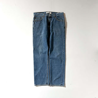 00's LEVI'S 505 "REGULAR FIT irregular" ストレート デニム パンツ(34×32)