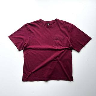 90's "made in USA" LANDS' END 無地 ポケット Tシャツ