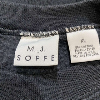 90's "made in USA" M.J.SOFFE カレッジ スウェット シャツ