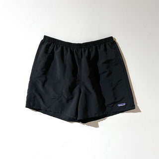 Patagonia ブラック ドローコード ナイロン バギーズ ショーツ 5インチ