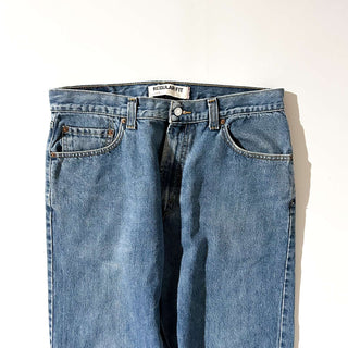 00's LEVI'S 505 "REGULAR FIT irregular" ストレート デニム パンツ(34×32)