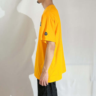 ～00's "made in USA" Russell "HITACHI PROMISE OF TOMORROW" 企業 ワンポイント Tシャツ