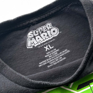 SUPER MARIO キャラクター プリント Tシャツ