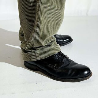 90's DOCKERS オリーブ 2タック コーデュロイ パンツ