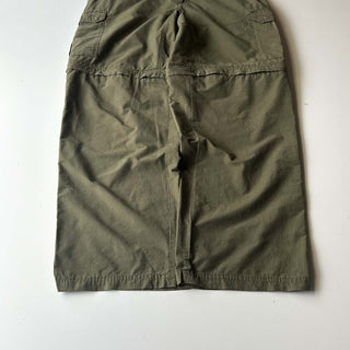 00's Colombia オリーブ 2way リップストップ カーゴ パンツ