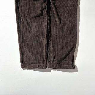 90's～00's Structure ブラウン 2タック コーデュロイ パンツ