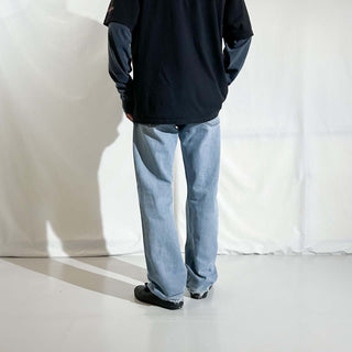 00's Levi's 501 ペンキ ボロ ダメージ デニム パンツ