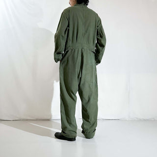80's U.S.ARMY コットンサテン ユーティリティ オールインワン (LARGE)