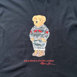 00's RALPH LAUREN "Nordic×POLO BEAR" プリント Tシャツ