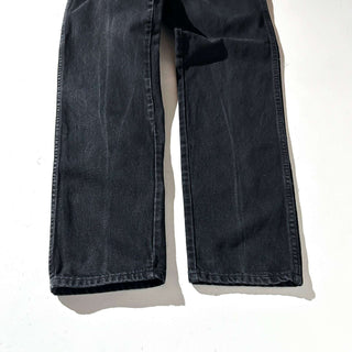 ～00's Wrangler "PREMIUM QUALITY" ストレート ブラック デニム パンツ
