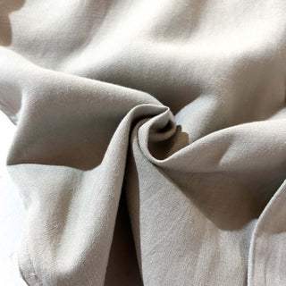 00's BACHRACH リネン×レーヨン オリーブ 無地 オープンカラー S/Sシャツ