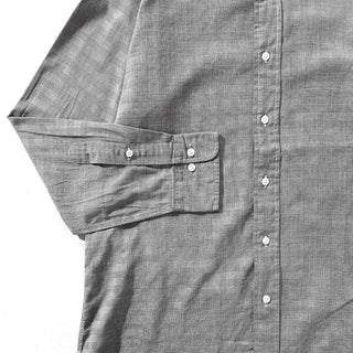 90's～ OLD RALPH LAUREN "REGENT" グレンチェック ワイドカラー L/Sシャツ