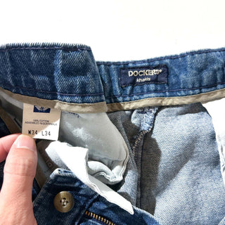 90's～00's DOCKERS LEVI'S 2タック デニム スラックス