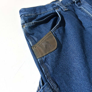 00's Wrangler RIGGS "濃紺" ワイド ペインター デニム パンツ