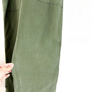 80's U.S.ARMY コットンサテン ユーティリティ オールインワン (LARGE)