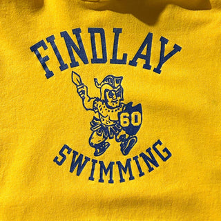 90's "made in USA" Russell マスタード カレッジ スウェット パーカ