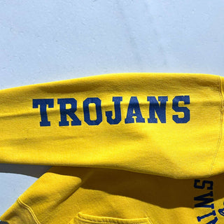 90's "made in USA" Russell マスタード カレッジ スウェット パーカ