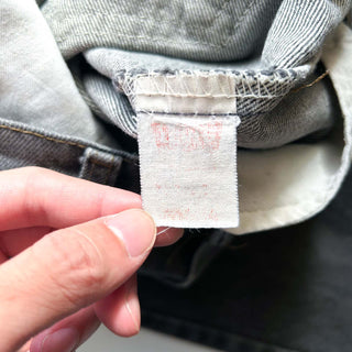 80's～ "made in USA" Levi's 505-0259 "先染め" ブラック デニム パンツ