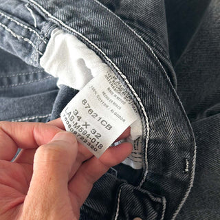 00's RUSTLER ストレート ブラック デニム パンツ