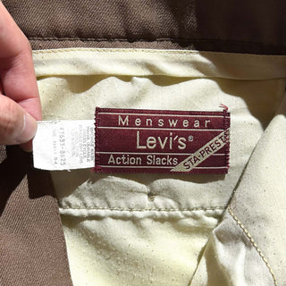 70's～80's LEVI’S ACTION SLACKS アクション スラックス