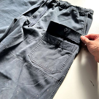 00's STRUCTURE ドローコード ボロ ワイド パンツ