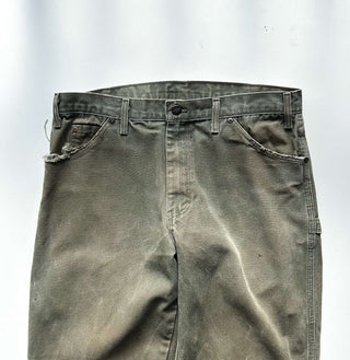 00's Dickies オリーブ ダック ペインター パンツ