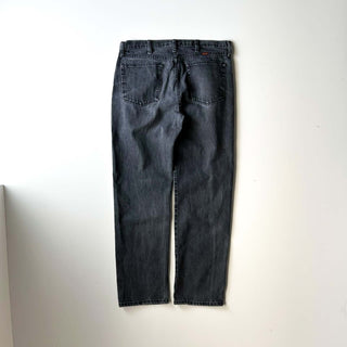 00's RUSTLER ストレート ブラック デニム パンツ