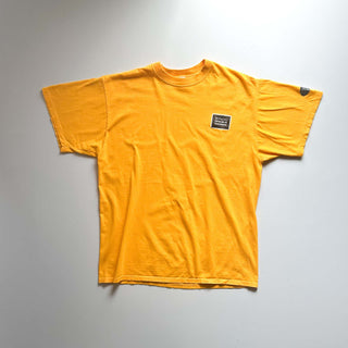 ～00's "made in USA" Russell "HITACHI PROMISE OF TOMORROW" 企業 ワンポイント Tシャツ