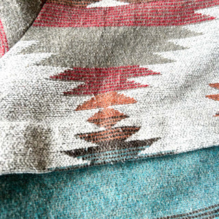 00's ネイティブ ドローコード ハーフジップ ジャガード パーカ