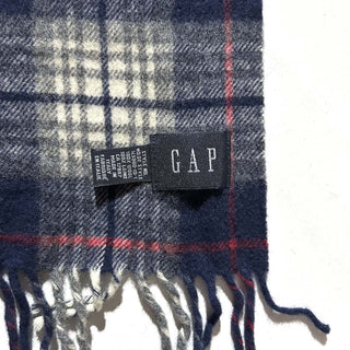 90's "made in ITALY" GAP ウール チェック マフラー