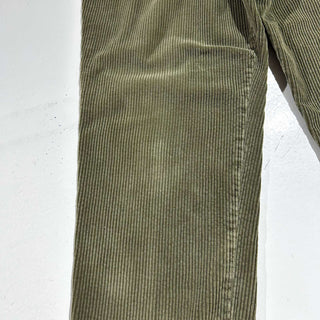 90's DOCKERS オリーブ 2タック コーデュロイ パンツ