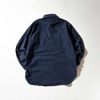 90's "made in USA" L.L.Bean シャモア L/Sシャツ(ネイビー)