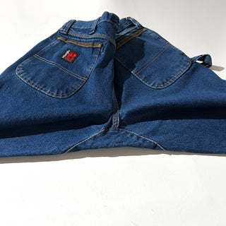 00's Wrangler RIGGS "濃紺" ワイド ペインター デニム パンツ