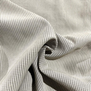 90's～00's レーヨン×ポリエステル チェック "比翼ボタンダウン" L/Sシャツ