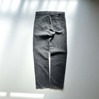 80's～ "made in USA" Levi's 505-0259 "先染め" ブラック デニム パンツ
