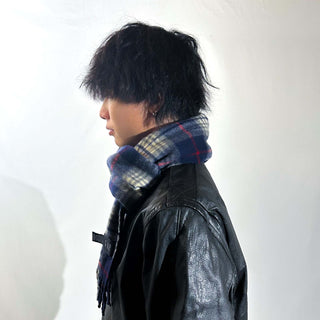 90's "made in ITALY" GAP ウール チェック マフラー