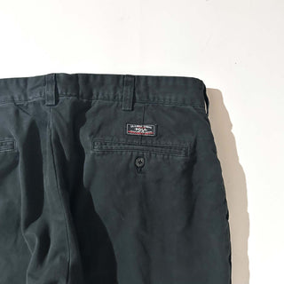 90's～ OLD RALPH LAUREN "PROSPECT PANT" ブラック チノ パンツ